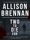Cover image for Two to Die For